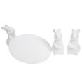 thumbnail image 3 of White Ceramic Dessert Plate for Home Use Lightweight Compact Design 7 inch, 3 of 8