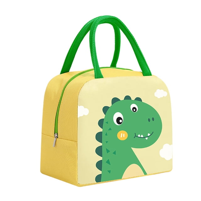 Bolsa de almuerzo para niños, bolsa bento escolar, lonchera aislada brillar Electrónica