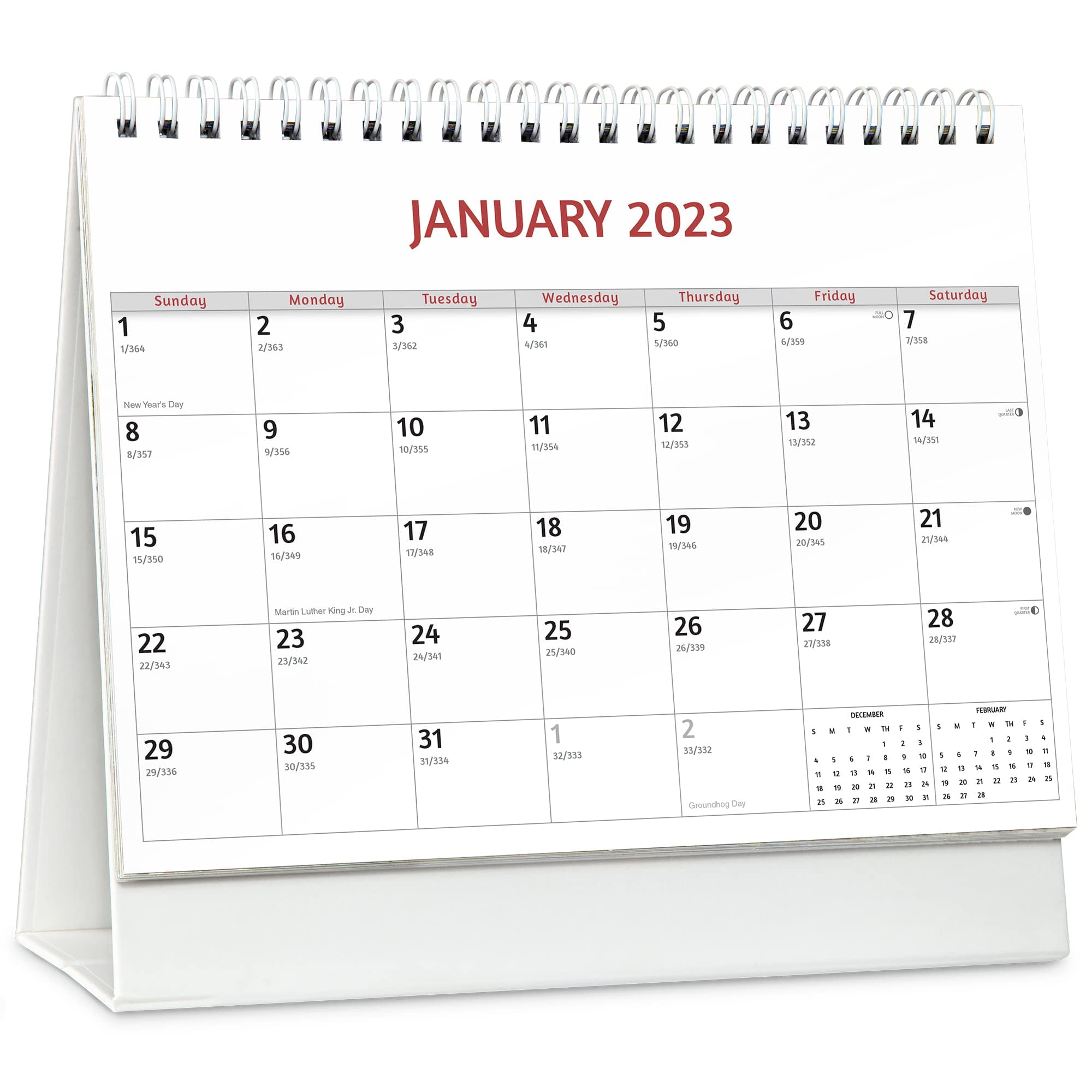 2019Year Creative Cat Calendar Desk Standing Paper Organizer Schedule Planner US 