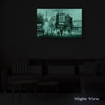 thumbnail image 6 of Startonight Canvas Wall Art Abstract Cityscape Paris Europe Painting Colored Framed 24" x 36"&nbsp;, 6 of 6