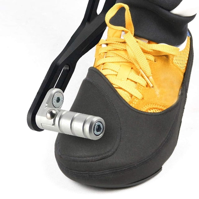 RICH Almohadilla de cambio de palanca de cambios para motocicleta, funda para botas, funda protectora para botas de cambio de marchas de motocicleta, protector antideslizante para botas, impermeable y