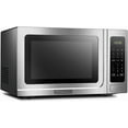 thumbnail image 6 of BLACK+DECKER 1.4 cu ft Countertop Microwave Ovens in Stainless Steel, 6 of 8