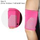 thumbnail image 4 of Estuche universal para brazalete Soporte para teléfono celular Soporte para brazo de ejercicio para correr, entrenamientos de gimnasio Rosa roja Tamaño S, 4 of 7