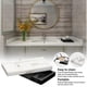 thumbnail image 4 of Rectangular Plate Countertop Bathroom Soap Shampoo Storage Tray,White, 4 of 5