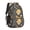 Mushroom and Sprig, variant on Mushroom and Psychedelic Black Backpack for School, Cute School Bag with Adjustable Shoulder Straps and Padded Back, 16.9"x12.6"x5.9"