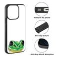 thumbnail image 2 of FINCIBO Soft Rubber Protector Cover Case for Apple iPhone 14 Pro 6.1" 2022, Green Frog, 2 of 5
