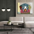thumbnail image 6 of Epic Graffiti 'Golden Retriever' by Lanre Adefioyue, Canvas Wall Art, 54"x40", 6 of 8