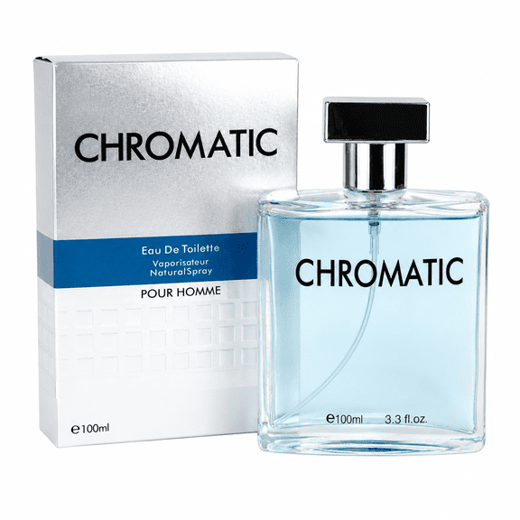 Chromatic Eau de Toilette for Men, 3.3 fl oz (100 ml) Fresh Citrus Woody Fragrance