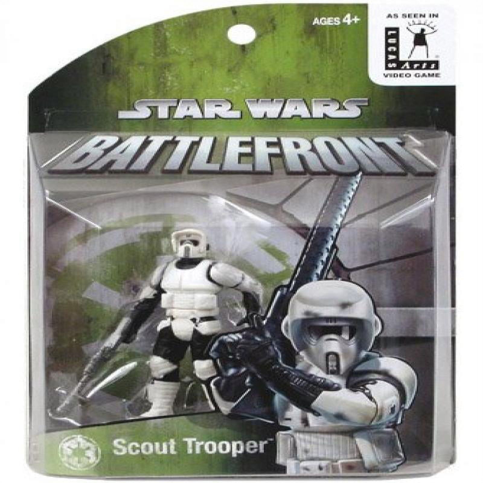 Star Wars Figurine Ki Adi Mundi Jedi knight With Stormtrooper