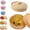 Glitter-Gold, variant on Glitter Dumpling Squishy Mystery Box, Colorful Dumplings Stress Balls Fidget Sensory Toys, Easter Basket Stuffers Party Favors