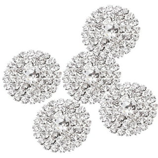 100 Clear 8mm Diamond Pins Diamante Bling For Bouquets Wedding