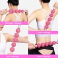 thumbnail image 5 of SHELLTON Fascia Muscle Roller - Cellulite Massager - Fascia Roller for Cellulite and Sore Muscles - Neck, Leg, Back, Body Roller Deep Tissue Massage Stick Tools - 3 Balls Size Version, 5 of 7
