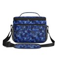 thumbnail image 2 of Lunch Box Pioneer Flower Floral Print Pattern Insulated Lunch Bag for Women Men,Medium Leakproof Lunchbox Cooler Bag Adjustable Strap,10 X 6.7 X 8 Inches, 2 of 6