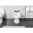 thumbnail image 4 of Kingston Brass KB320AKL Duchess Three-Handle Bidet Faucet, Matte Black, 4 of 5