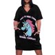 thumbnail image 2 of Baaad Choices vestido suelto con bolsillos vestidos de mujer verano 2025 vestido para niñas, 2 of 7
