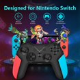thumbnail image 2 of FrostHike Manette pour Switch, Manette Sans Fil Pro Compatible avec N-Switch/Switch Lite/Switch OLED, Manette Télécommandée pour Switch avec Joystick, Capteur Gyroscopique 6 Axes, Turbo, Vibration, Capture d'Écran, 2 of 5