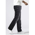 thumbnail image 5 of GINGTTO Men's Relaxed Fit Straight Leg Jeans - Vintage Washed Stretch Denim Pants, 5 of 12