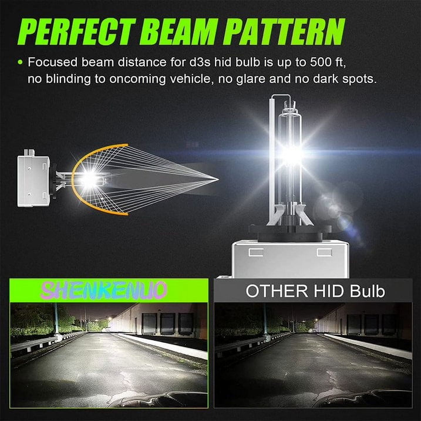 For Cadillac Escalade 2003-2005 2006 Stock Fit D1S HID Headlight Bulbs Low Beam 2PCS
