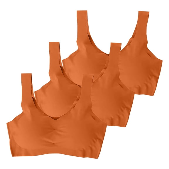 Yoga Sports Bras Bralettes for Women with Support Crossover Bra Sports Bras for Women Plus Size Bra Wireless Bras for Women Tee Shirt Bras Supportive Bra Available in Multiple Packs 10