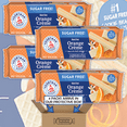 thumbnail image 2 of Voortman Sugar Free Orange Creme Wafers Bulk Pack - 4 Individually Sealed 9 Ounce Packs - Baked With Real Orange - Holidays, Family Gatherings, Work Desk, Road Snack - In Cornershop Confections Pack, 2 of 3
