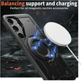 thumbnail image 2 of Funda Magnética para Samsung Galaxy S25 FE Funda con soporte [Compatible con MagSafe] Protección Militar contra Caídas Funda de teléfono de TPU Suave Duradera a prueba de golpes, 2 of 6