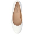 thumbnail image 5 of Journee Womens Saar Comfort Insole Round Toe Block Heel Pumps, 5 of 10