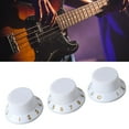 thumbnail image 1 of 3PCS Guitar Knobs,Durable Plastic Tone Volume  Control Knob Replacement for Electric Guitar Bass, 1 of 8