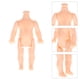 thumbnail image 3 of 20 piezas Mini muñecas de plástico, accesorios para el cuerpo, cuerpos gruesos, materiales para manualidades de muñecas, 3 of 5