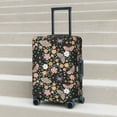 thumbnail image 6 of Gukieu Floral Insects Print Suitcase Protective Cover, Elastic Zipper Buckle Suitcase Protective Cover, Suitable for Travel, Business Trip-X-Large, 6 of 7