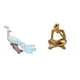 thumbnail image 1 of Escultura De Pavo Real, Figura Decorativa Para Jardín, Artesanía, Estatua Decorativa Para El Hogar, Patio, Estatua De Pensador Abstracto, Decoración Para Mesa, Sala De Estar, Estantería De, 1 of 8