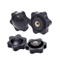 thumbnail image 3 of 10x Tornillo de Mano Hembra Cabeza Hexagonal M5/M6/M8/M10 Negro YONGSHENG, 3 of 3