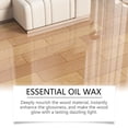 thumbnail image 5 of Wood Polishing Beeswax Spray Maintenance, Furniture Polishing, Color , Nourishing, Cracking Wood Spray 120ml, 5 of 6
