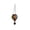 1PCS Solar Hot Air Balloon Lantern With Flame#11, variant on 2PCS 2026 NEW Outdoor Solar Lanterns, Hot Air Balloon Shape with 6-8 Hours Illumination, Waterproof Hanging Light for Garden Lawn Balcony Decor