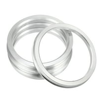 4pcs OD 108mm to ID 93.1mm Aluminum Alloy Car Hub Centric Rings Wheel Bore Center Spacer Replacement