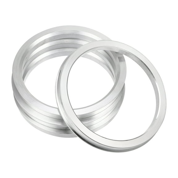 4pcs OD 108mm to ID 93.1mm Aluminum Alloy Car Hub Centric Rings Wheel Bore Center Spacer Replacement