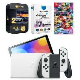 Nintendo Switch Bundle: Neon Red/Blue Joy‑Cons, Mario Kart 8