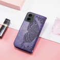 thumbnail image 4 of Compatible with Moto G 5G 2024 Wallet Case Glitter Bling with Card Holder and Stand Leather Flip Wallet Diamond Butterfly Protective Case for Moto G 5G 2024 Crystal Purple, 4 of 13