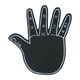 thumbnail image 1 of Guantes gigantes de espuma EVA para manos, dedos de espuma gigantes, divertidos y cómodos para animadoras. negro, 1 of 9