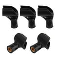 thumbnail image 2 of EeaseCA 5PCS Microphone Clip Holder with Plastic Adapters Microphone Clips Simple Practical Plastic Microphone Holder (Black), 2 of 8