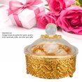 thumbnail image 3 of Mini Candy Box, Retro Storage Box, European Style Acrylic Mini Small Candy Jar Decorative Jar Box Serving Platter with Clear Lid for Gift Bracelet Snack Crafts Jewelry, 3 of 7