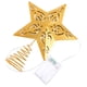 thumbnail image 4 of GOOHOCHY 1 estrella dorada para la punta del árbol de Navidad con luces LED, 4 of 8