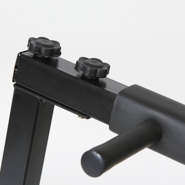 Alvantor Triple Folding Guitar and Bass Holder Rack Stand with Neoprene Protection, Black