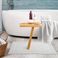 thumbnail image 3 of Hearth & Harbor - Juego de alfombrillas de baño (53 x 86 cm, algodón), color blanco, 3 of 8