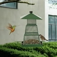 thumbnail image 3 of Outdoor Feeder Outdoor Hanging Squirrel Chew Wild Bird Feeder 3 Layer Retractable Bird Feeder Outdoor And Garden Sneak A Window Mount Feeder Droll Tube Feeder Birdseed Containers Squirrel, 3 of 5