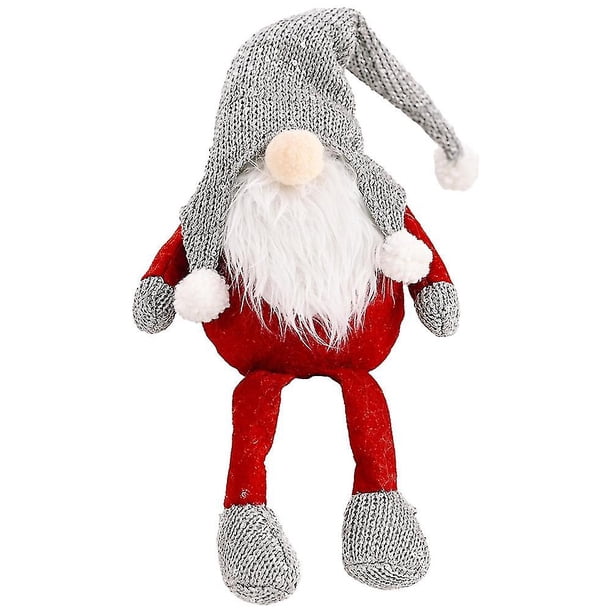 Fiesta en casa Navidad muñeco anciano sin rostro decoración de árbol de Navidad gnomo colgante