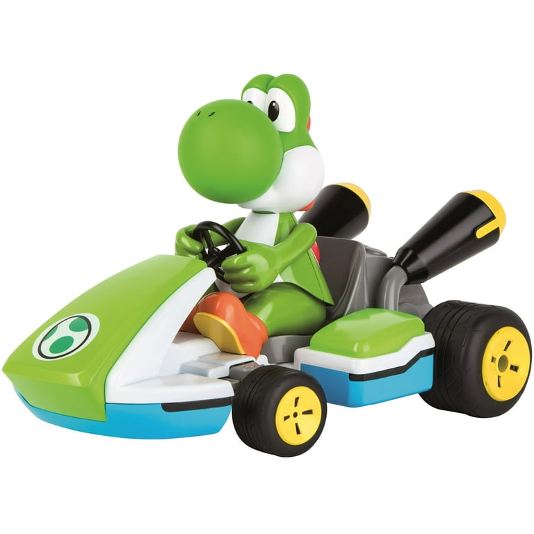 ミニカー YOSHi Nintendo Mario Kart 1:16 Scale RC Car - Yoshi - Walmart.com