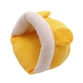 thumbnail image 4 of Saco De Dormir De Ardilla Hámster De Ratón Para Mascotas Peque?o Algodón Invierno Casa Cálida Nido Amarillo Sunnimix Nido de dormir de hámster, 4 of 6