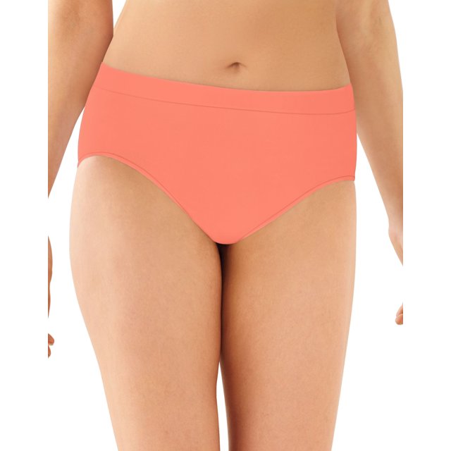 Bali Womens One Smooth U All-Around Smoothing Hi-Cut Panty, 8, Citrus Pink