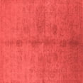 thumbnail image 1 of Ahgly Company Indoor Square Oriental Red Industrial Area Rugs, 6' Square, 1 of 4