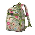 thumbnail image 2 of Boho Bohemia Flower Backpack for School,Cute School Bag,Schoolbag with Adjustable Shoulder Straps & Padded Back,15.25"x11.5"x5.25", 2 of 6